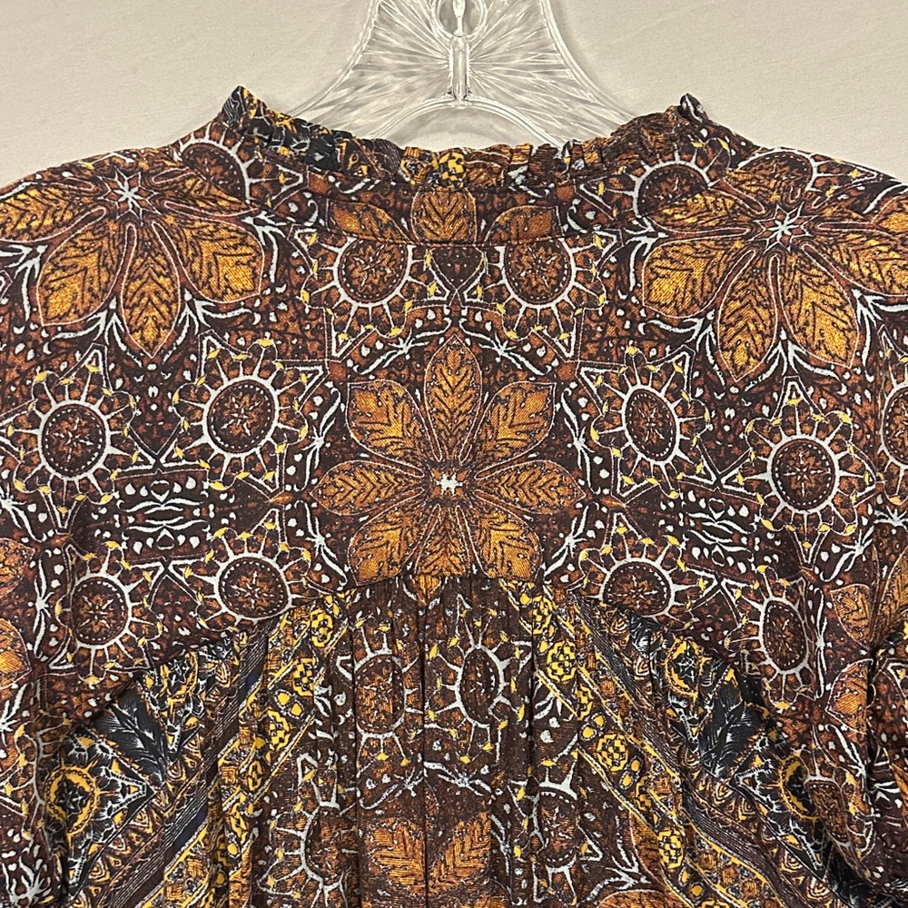 Free People Bohemian Blouse Women’s Small - Picture 8 of 8